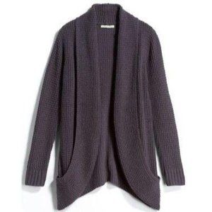 Market & Spruce Tabatha Waffle Knit Open Cardigan